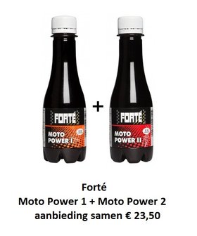 Fort&eacute; Moto Power 1 + 2 super deal