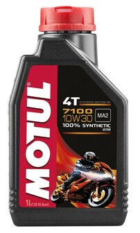 Motul 7100 motorolie 10w30 100% Synthetisch 1 liter