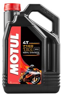 Motul 7100 motorolie 10w30 100% Synthetisch 4 liter