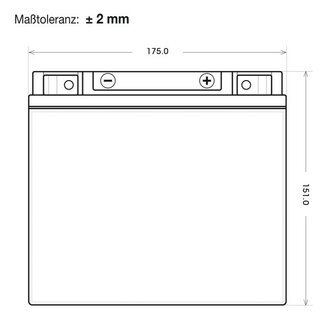 Accu GHD20L-BS GEL Harley Davidson onderhoudsvrij