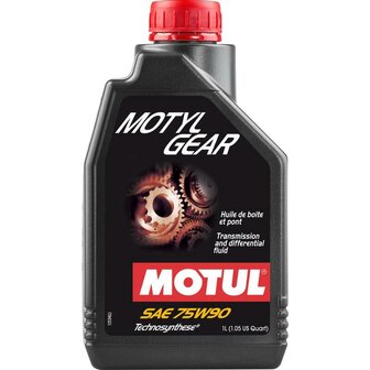 Motul Gear 75w90 versnellingsbak en cardan olie