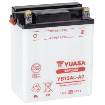 Loodzuur accu YB12AL-A2 Yuasa